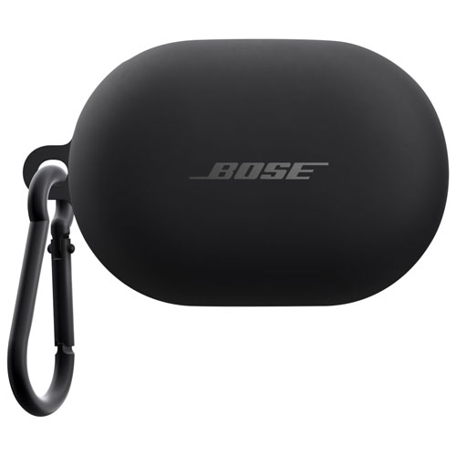 Étui en silicone pour écouteurs boutons QuietComfort de Bose - Noir