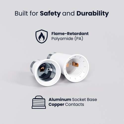 Lorex Medium Base Lightbulb Socket Extender