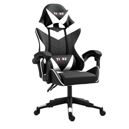 Ergonomic Gaming Chair Racing Style Adjustable Height High-Back PC Computer Chair with Headrest and Lumbar Support Executive Office Chair
