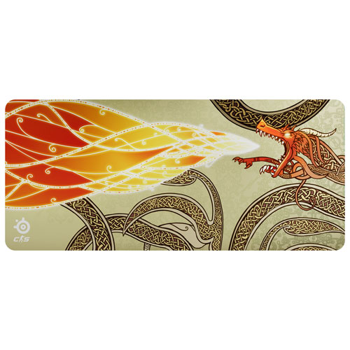 Tapis de souris de jeu de SteelSeries - Édition CS2 Dragon Lore