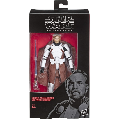 Star Wars The Black Series 6 Inch Action Figure - Clone Commander Obi-Wan Kenobi Reissue
