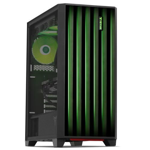 YEYIAN Phoenix Mesh AI Gaming Desktop - AMD Ryzen 7 9800X3D 5.2GHz | RTX 5080 16GB GDDR7 | 32GB DDR5 RGB 6000MHz| 2TB NVMe Gen4 SSD | B650