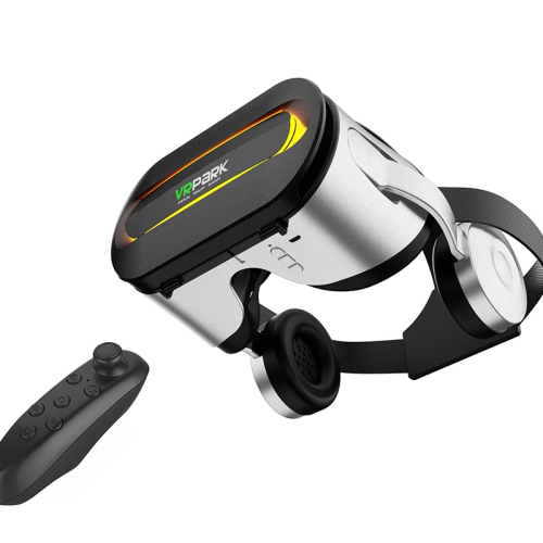 THE WAY  Virtual Display Glasses All-In-One, Vr Wireless HD Movie Smart Head-Mounted Box Vr Glasses-J60 + Y1 Black In White