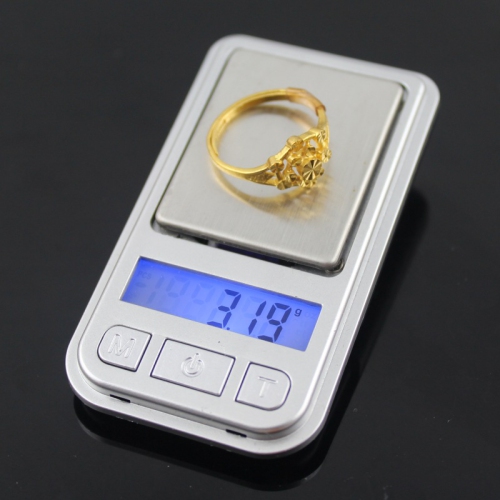 Accurate portable gram scale, mini jewelry scale electronic scale 0.01g baking medicinal material carat scale home use - 200g/0.01g