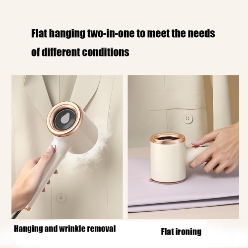 Portable Mini Ironing Machine, 2 in 1 Travel Mini Steam Iron, Handheld Mini Ironing Machine, Fast Preheating Steam Dry Ironing, Suitable for Home and