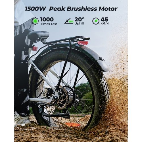 Vélo électrique U8 Ultra d'Iisinwheel pour adultes - Noir