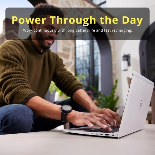 Open Box - HP 14" EliteBook 845 G8 FHD Business Laptop, AMD Ryzen 5 Pro 5650U, 1TB PCIe SSD, 32GB DDR4 RAM, Backlit Keyboard, Windows 10 Pro, Silver