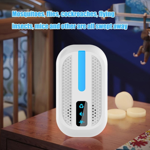 4-pack intelligent ultrasonic mosquito repeller | Automatic frequency adjustment | Safe and harmless, pet-friendly | Large coverage area