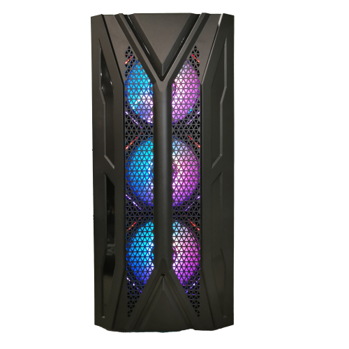 Ordinateur de jeu FunHei Tech, processeur octocoeur Ryzen 7 9700X d'AMD, carte graphique RTX 5060, mémoire vive DDR5 d'32&nbsp;Go, disque SSD