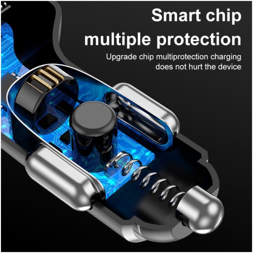BC06, lecteur MP3 Bluetooth pour l'auto, chargeur pour l'auto, émetteur FM mains libres Bluetooth, chargeur USB portatif double
