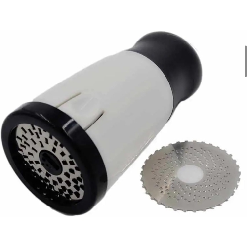 Rotary cheese grater, Parmesan cheese grater. Real and easy to operate, suitable for chefs' creative baking tools, stainless steel 420 mozzarella