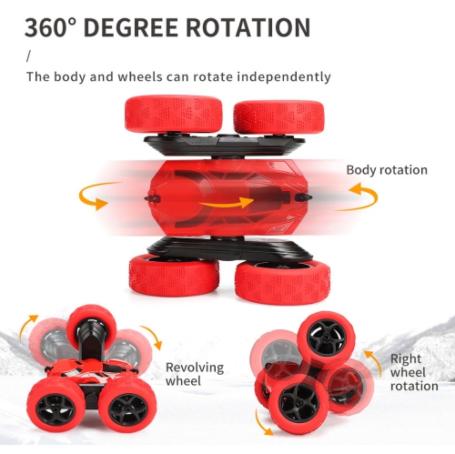 Remote Control Toy Car, Double-Sided Stunt Car, RC Dump Truck Children's Remote Control Drift Off-Road Car, Remote Control Car Children's Toy