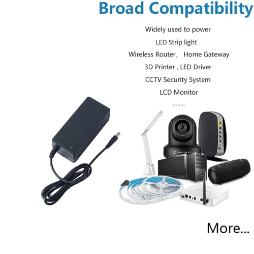 12V10A lighting switch power supply, desktop multi-function laptop power adapter - 8-shaped socket