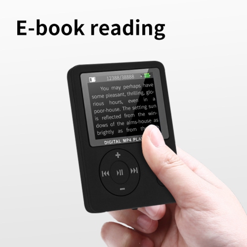 Ultra-thin MP4 player - | MP3/AMV player | Music player | Lightweight portable player, full set of accessories + built-in 16G card, headphone jack