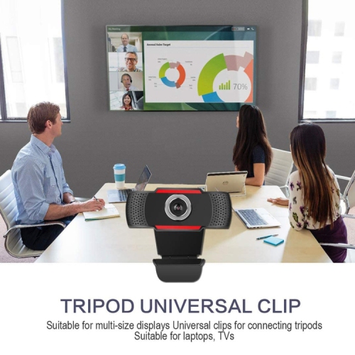 USB wired computer camera, 1080P webcast HD video conferencing 2k, webcam online learning