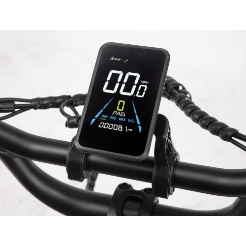 Remis à neuf - Tricycle de ville électrique pliable à cadre bas Ollie Leo (moteur 500 W/cuisinière 65 km/vitesse maximale 22 km/h) -