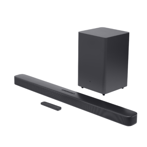 Open Box - JBL 2.1ch Soundbar 300W with wireless Subwoofer, Bluetooth, HDMI, Dolby Digital