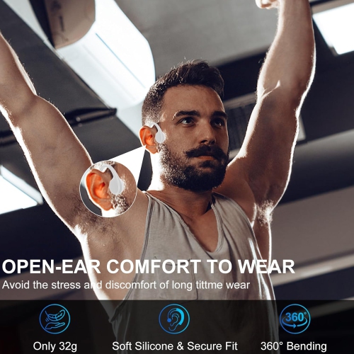 Wireless IPX8 Waterproof Open Earphones/Earbuds 32G Underwater Earphones X7S Swimming Earphones Built-in 32g Long Life Open Earphones Bone Conduction