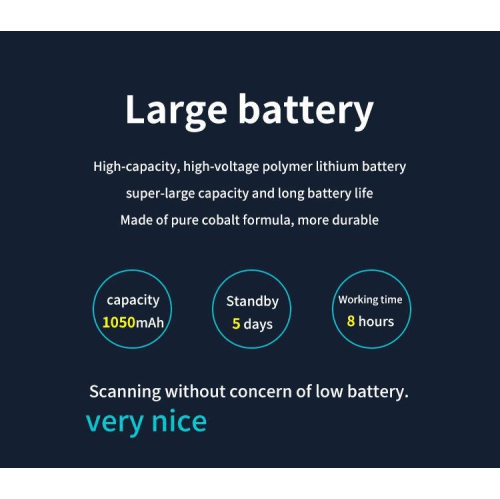 2.22 po stylo de traduction 112 langues WIFI dictionnaire scanner stylo intelligent chinois et anglais stylo stylo de lecture point - noir