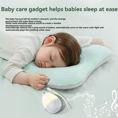 Appareil d'aide au sommeil à bruit blanc portatif&nbsp;: 26 sources sonores apaisantes + lumière de respiration à gradation infinie, minuterie de 90