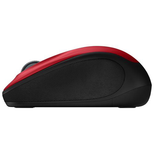 Souris optique sans fil de 1000 ppp M325s de Logitech - Rouge