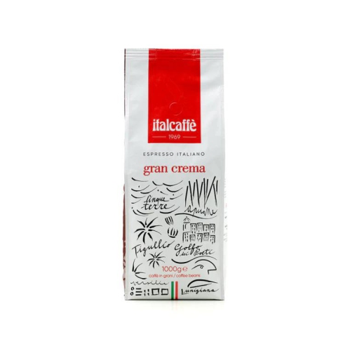 Italcaffe ESPRESSO Gran Crema Coffee Beans 1kg