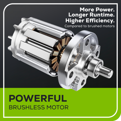 Greenworks 60V 21” Cordless Push Lawn Mower, 5.0Ah Battery and Rapid Charger Included