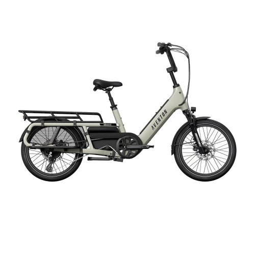 Aventon Abound LR Cargo Ebike | Sage Green | 1088W Peak Power | 40KM/H Top Speed | 96KM Max Range