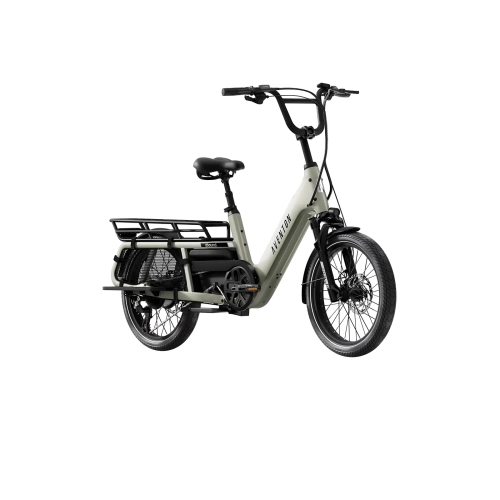 Aventon Abound LR Cargo Ebike | Sage Green | 1088W Peak Power | 40KM/H Top Speed | 96KM Max Range