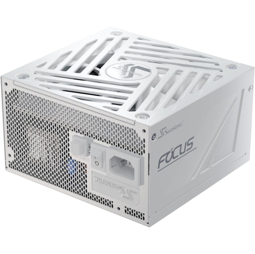 Seasonic Focus GX-750 White ATX 3, 750W 80+ Gold Full-Modular, Fan Control in Fanless, Silent, Cooling Mode, 40/50 Series, 10 Year Warranty, Power