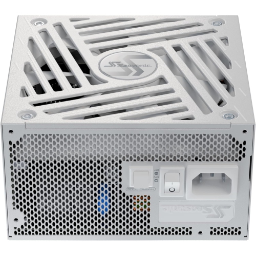 Seasonic Focus GX-750 White ATX 3, 750W 80+ Gold Full-Modular, Fan Control in Fanless, Silent, Cooling Mode, 40/50 Series, 10 Year Warranty, Power