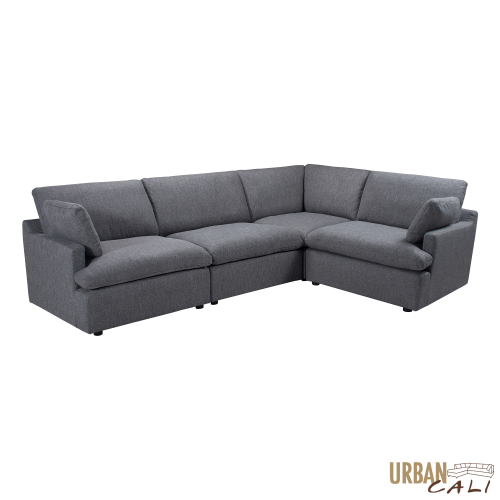 Urban Cali Long Beach Medium Modular L-Shaped Sectional Sofa