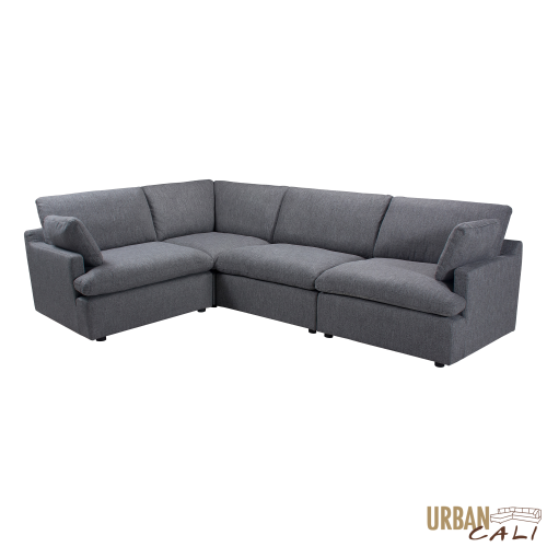 Urban Cali Long Beach Medium Modular L-Shaped Sectional Sofa