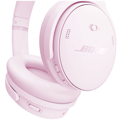 Bose QuietComfort Over-Ear Noise Cancelling Bluetooth Headphones - Petal Pink