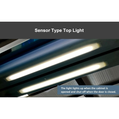 Whirlwell LED Smart Mirror Cabinet, 36 x 32 in, Touch Switch, Anti-Fog, Dimmable Tri-Color Lighting, USB port, Clock Display, and a Built-in Sensor