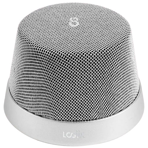Logiix Blue Piston Mini Mag Wireless Speaker - Silver