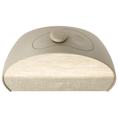Machine à sons intelligente et réveille-matin avec lever de soleil Restore 3 de Hatch - Gris beige