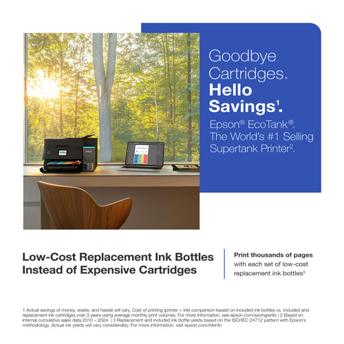Epson EcoTank ET-4950 Wireless All-In-One Supertank Inkjet Printer - Black - Only at Best Buy