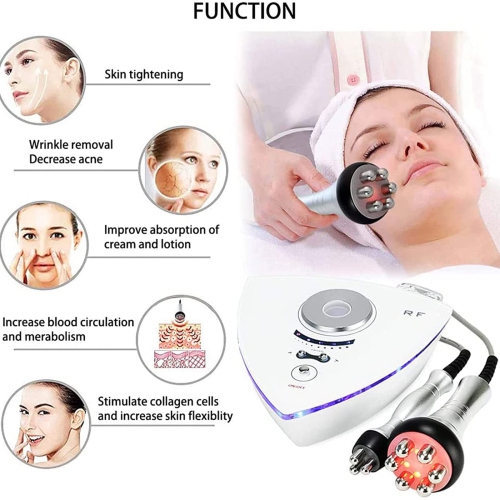 Appareil facial Fréquence, dispositif anti-âge anti-rides, pour revitalisation de la peau, resserrant la peau, masseur corporel professionnel pour