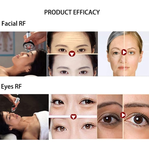 Appareil facial Fréquence, dispositif anti-âge anti-rides, pour revitalisation de la peau, resserrant la peau, masseur corporel professionnel pour