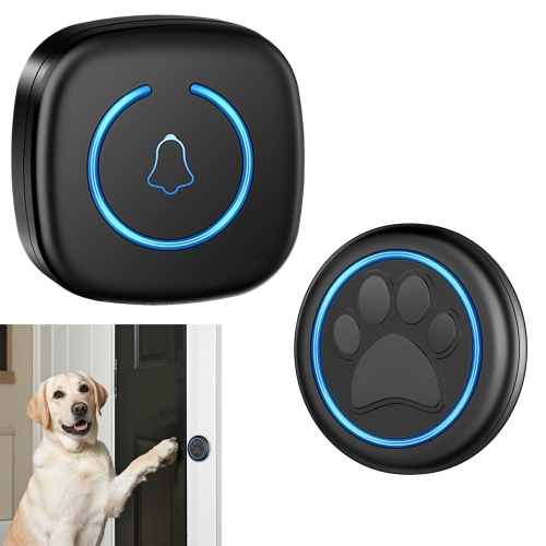 Dog Door Bell for Potty Training, Smart Wireless Doggie Doorbell to Go Outside, 1000 Feet Long Range with Waterproof Super-Light Touch Button