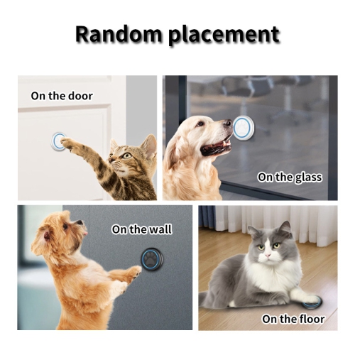 Dog Door Bell for Potty Training, Smart Wireless Doggie Doorbell to Go Outside, 1000 Feet Long Range with Waterproof Super-Light Touch Button