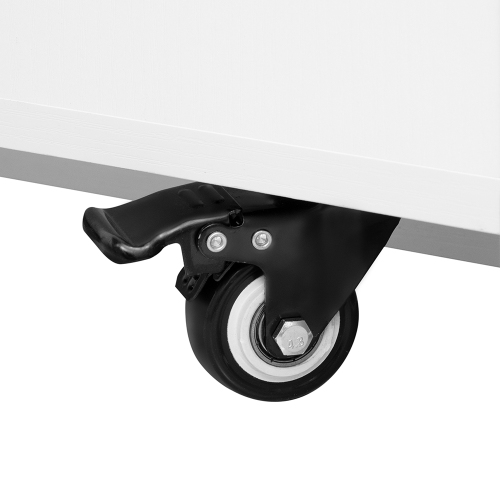 Kepooman 82.7 inch Extendable Dining Table for 4-6 Seating, Kitchen Island Table with Double-sized Storage, Power Outlet, 2 Drawers, 2 Side Open