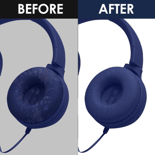 Earpads Replacement Ear Cushions Pad Covers Top Headband For JBL Tune600BTNC T660NC T510BT T500BT T450BT Headphone Headset 70mm（Blue)