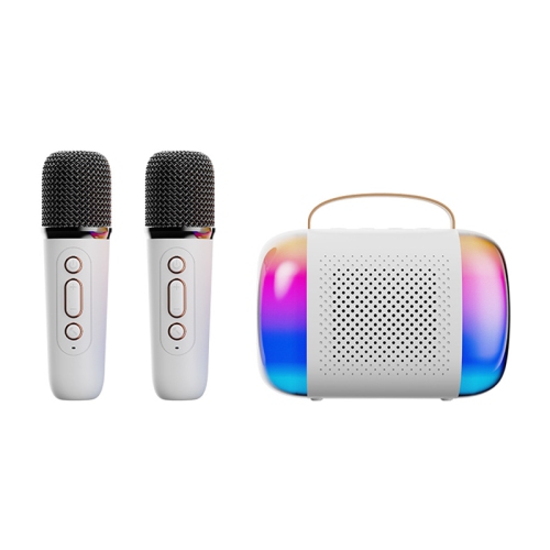THE WAY  Hot Selling Bluetooth Speaker Portable Mini Karaoke Microphone Speaker Children's Karaoke Home Small Ktv Bluetooth Speaker - Y5 Dual