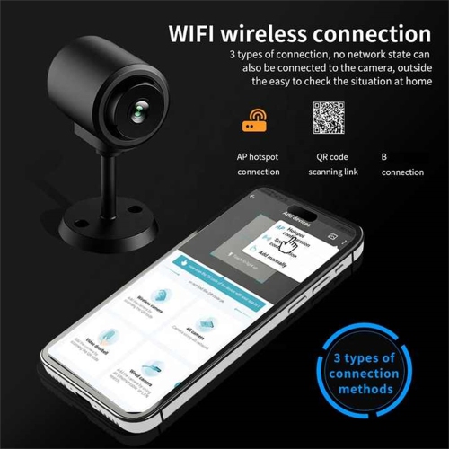 C1 popular network camera, HD night vision monitoring, home WiFi remote camera sports DV upgraded version, network monitoring two-way intercom