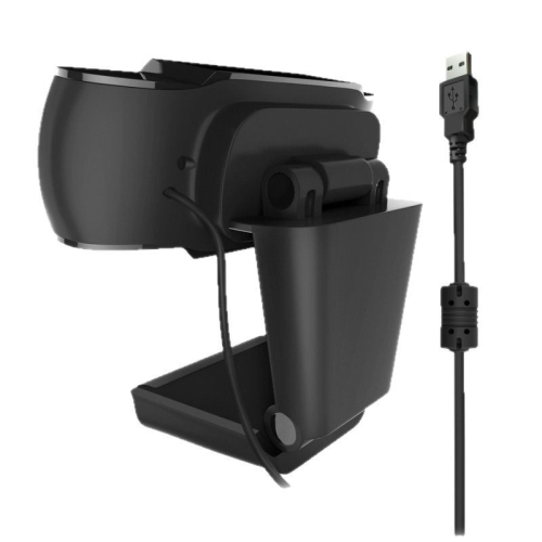 Caméra USB filaire pour ordinateur, caméra Web HD 1080p, microphone intégré, idéale pour les vidéoconférences en direct