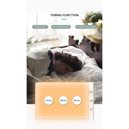 SAD Lamp, 12000 Lux Light Therapy Lamp, with 2 Color Modes, 3 Brightness Levels, 3 Timer Settings, Touch Control UV-Free Sunlight Lamp