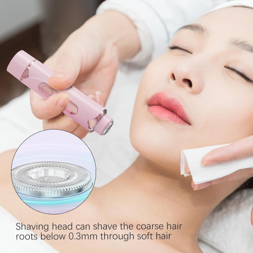 Dual Head Electric Razor,Electric Women Shaver,Body Hair Trimmer for Women,Wet & Dry Use Hair Removal,Hair Trimmer for Face Armpits Legs Arms Bikini