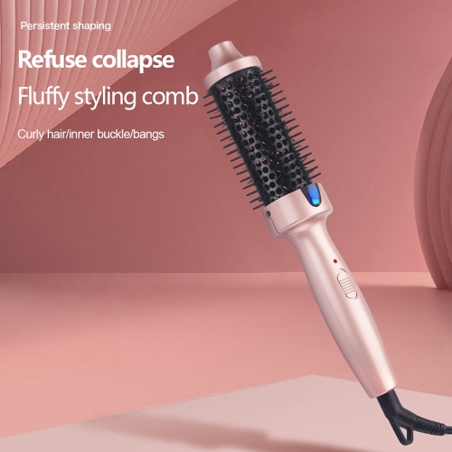 Multifunction Hair Straightener Electric Hair Styler Hot Air Comb Hair Dryer Brush Volumizer Barrel Blow Dryer All-in-one Comb